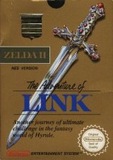 Zelda II box (scanned by J. Singleton)
