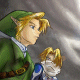 Link and Sheik
