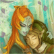 Midna and Link